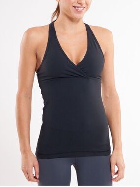 Lululemon Black Deep V Tank
